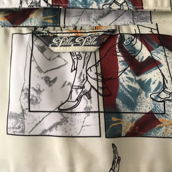 Vintage Rare Pelle Pelle Marc Buchanan All Over Print Button Up Size XL - Picture 5 of 7